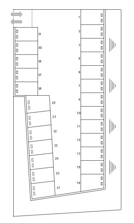 J-384の駐車配置図