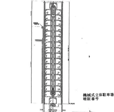 F’SBOX駐車場の駐車配置図