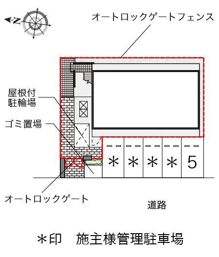 アクシオン大曽根(43973)の駐車配置図