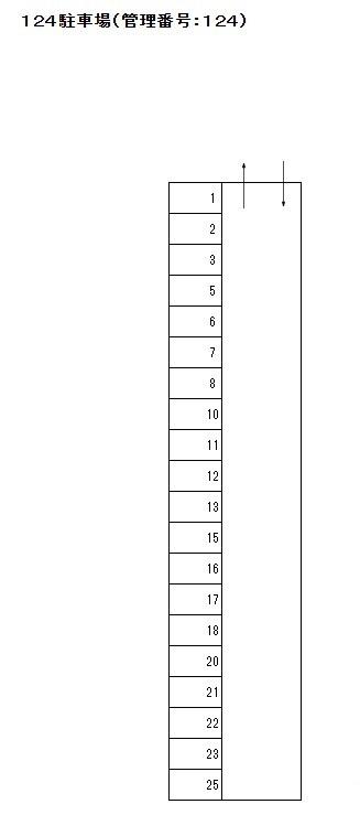 J-124の駐車配置図