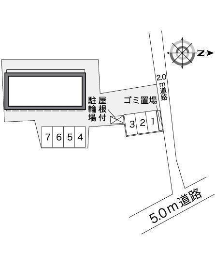 Peony(26187)の駐車配置図