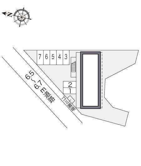 三ノ宮(14136)の駐車配置図