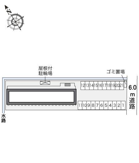 飛翔(29771)の駐車配置図