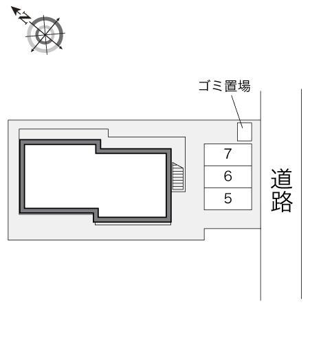 シーサイドC(22373)の駐車配置図