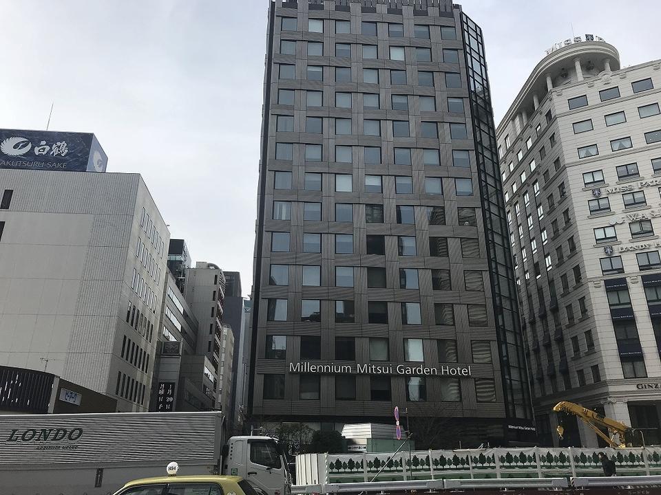 ミレニアム銀座の外観・駐車場イメージ1枚目