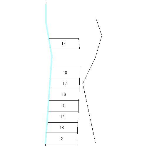 鶴ヶ峰第2駐車場の駐車配置図