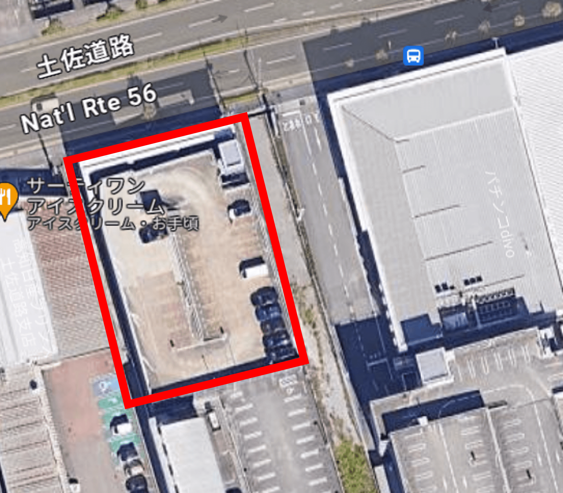 DIVO土佐道路店モータープールの外観・駐車場イメージ2枚目