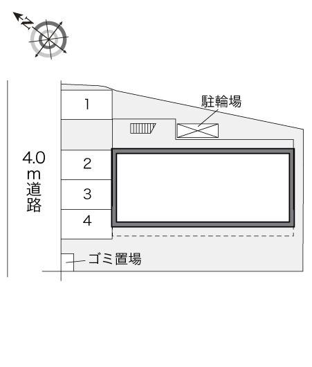 タレーム(23037)の駐車配置図