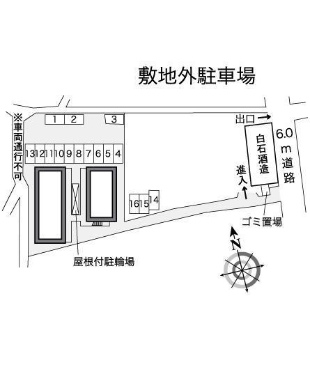 オーリアンダー(25004)の駐車配置図