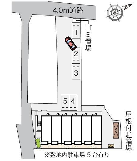 ミランダサンライズ大川Ⅱ(56261)の駐車配置図