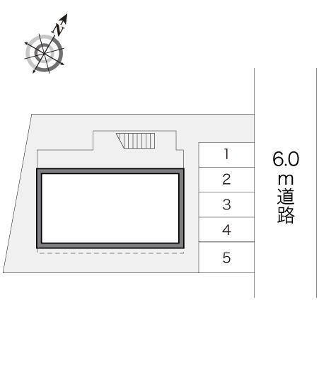 ディアコート・S(20340)の駐車配置図