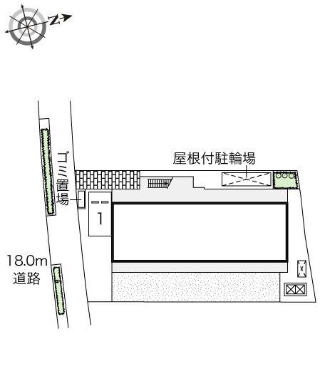 オネスティⅤ(47881)の駐車配置図