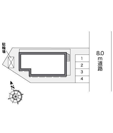 A&R(25674)の駐車配置図