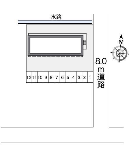 ミュウ(25879)の駐車配置図