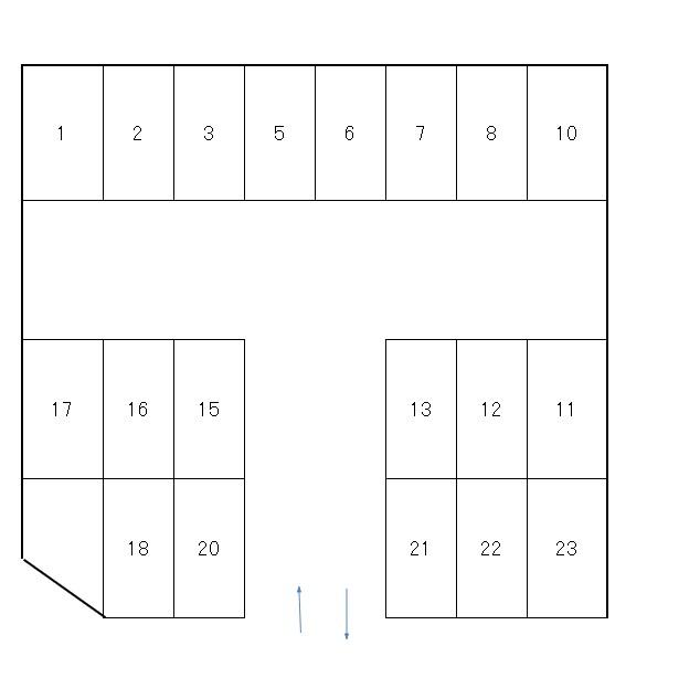 J-343の駐車配置図