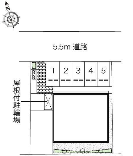 福住(47057)の駐車配置図