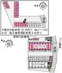 クレイノレグルスⅡ(57516) 敷地外駐車場の駐車場
