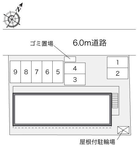 藤(33684)の駐車配置図