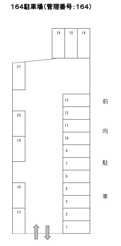 J-164の駐車配置図
