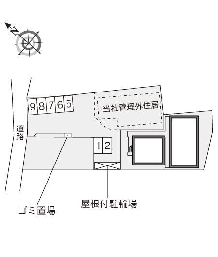 WING(20355)の駐車配置図