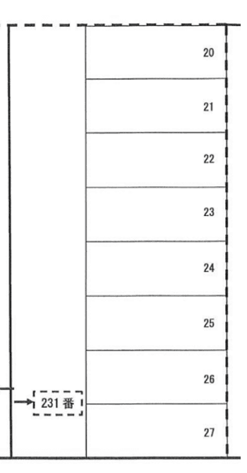 817の駐車配置図