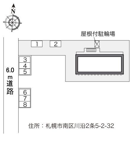 樹(29151) 敷地外駐車場の駐車配置図