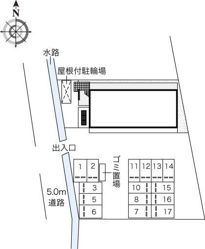 レオーノ(45859)の駐車配置図