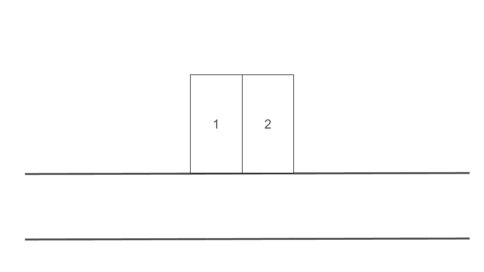 大師駅前120駐車場の駐車配置図