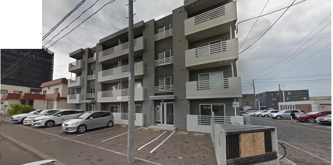 カサグランデ豊平公園の外観・駐車場イメージ1枚目