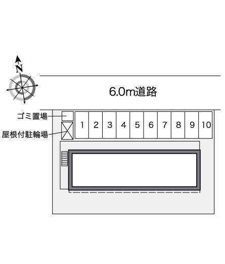 ソレアード ピソ(39786)の駐車配置図