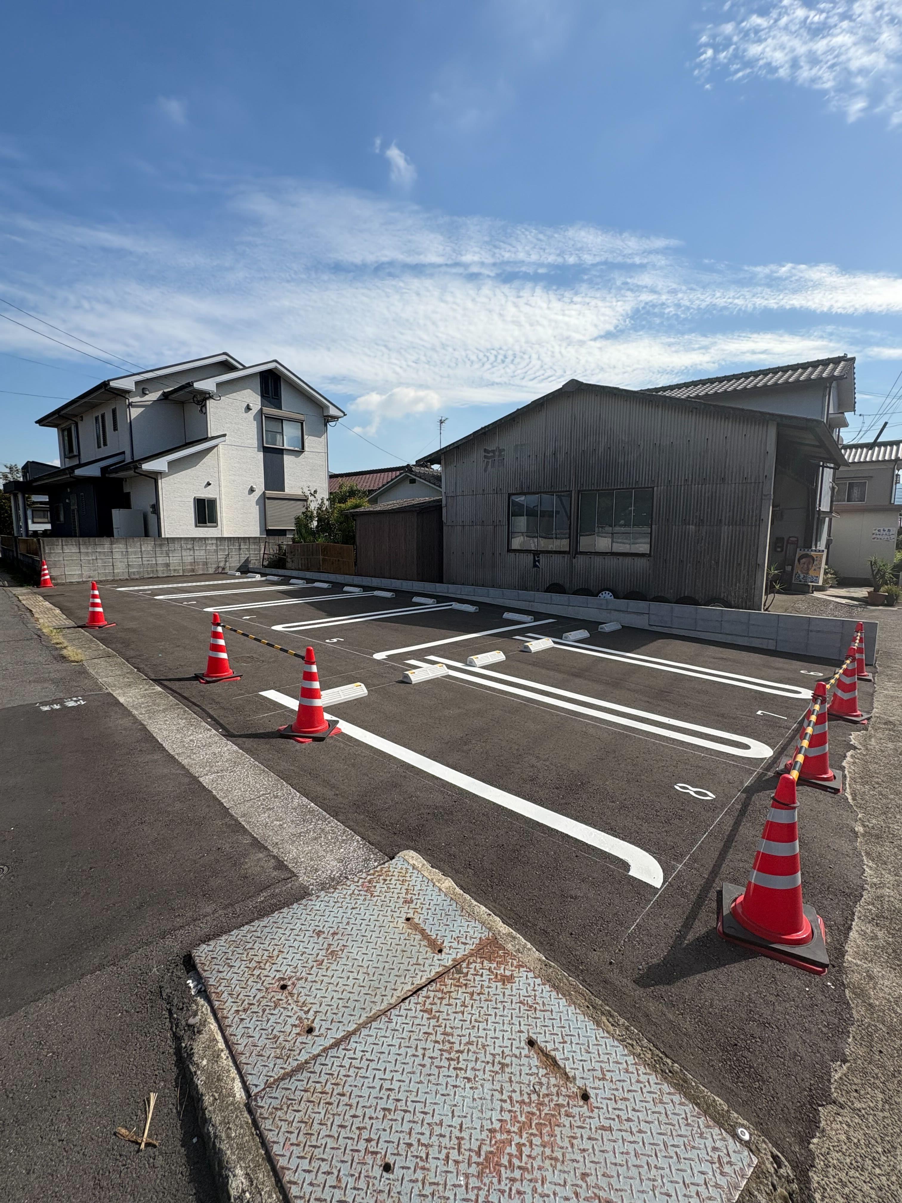 flat津守の外観・駐車場イメージ2枚目