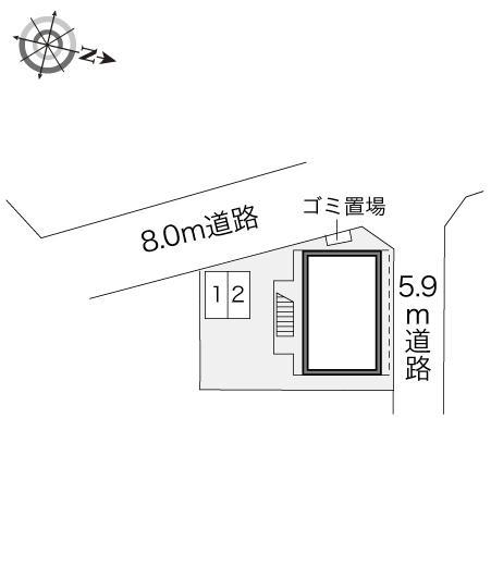 Nouvelle(18848)の駐車配置図