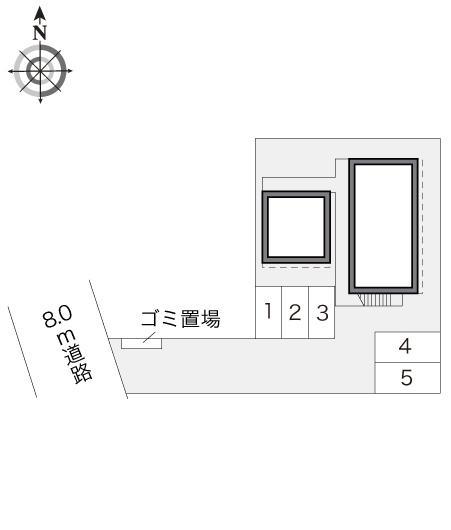 高志の家(19825)の駐車配置図