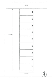 MK2駐車場の駐車配置図