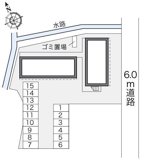 ファンタジア(22718)の駐車配置図