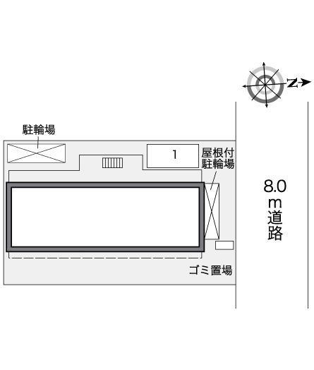 ノイヤマト(26948)の駐車配置図