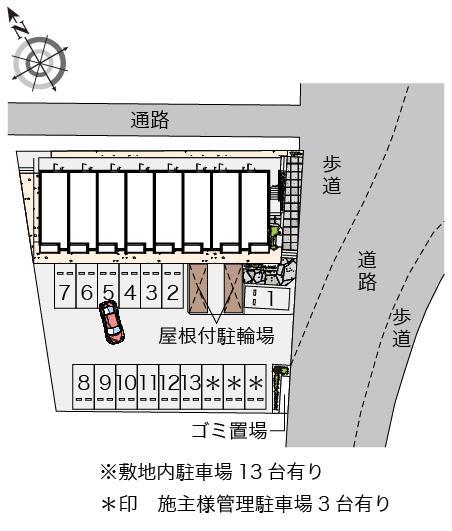 ミランダAnela(57191)の駐車配置図
