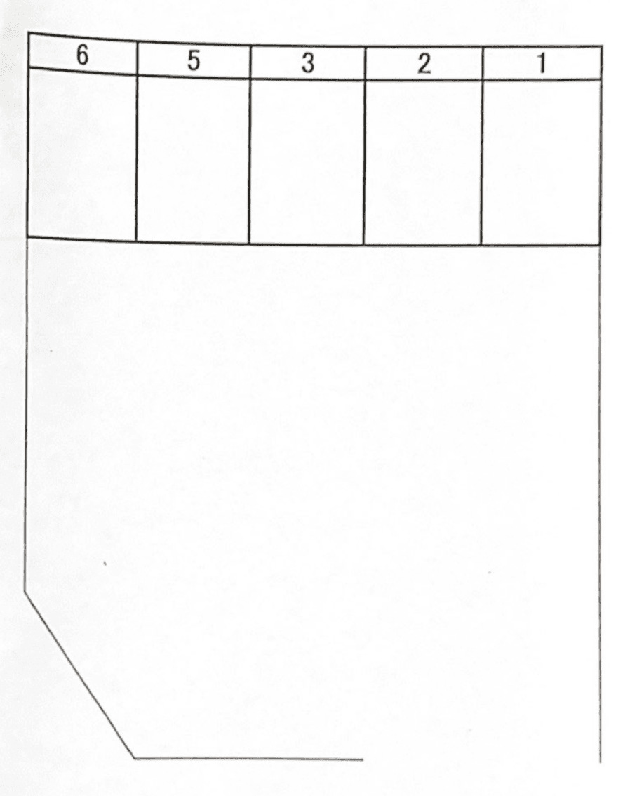 鈴木政徳第二駐車場の駐車配置図