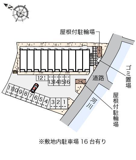 クレイノグランドゥール備前(58017)の駐車配置図