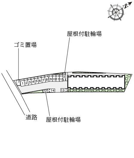 日新加古川(52851)の駐車配置図