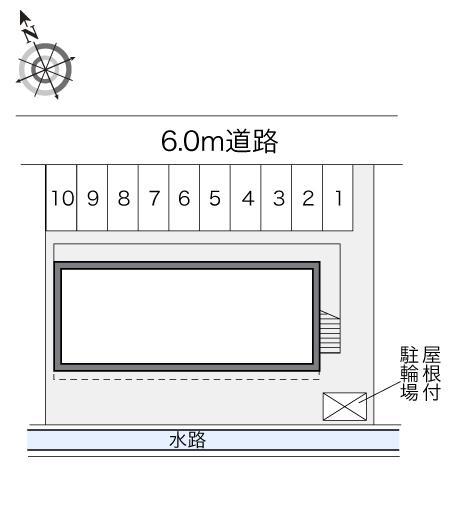 Merveille(23793)の駐車配置図