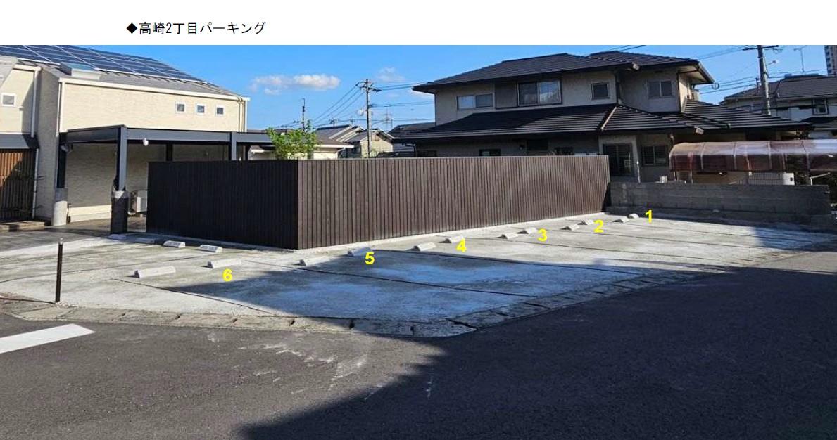高崎2丁目パーキングの外観・駐車場イメージ1枚目