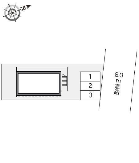 HIRO(19262)の駐車配置図