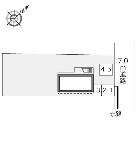 萩(22258)の駐車配置図