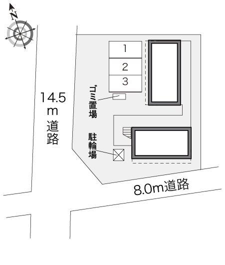 T 113(24100)の駐車配置図