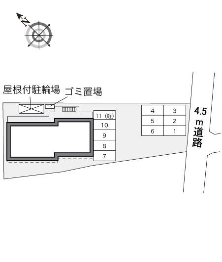 ゾネグランツ(33571)の駐車配置図