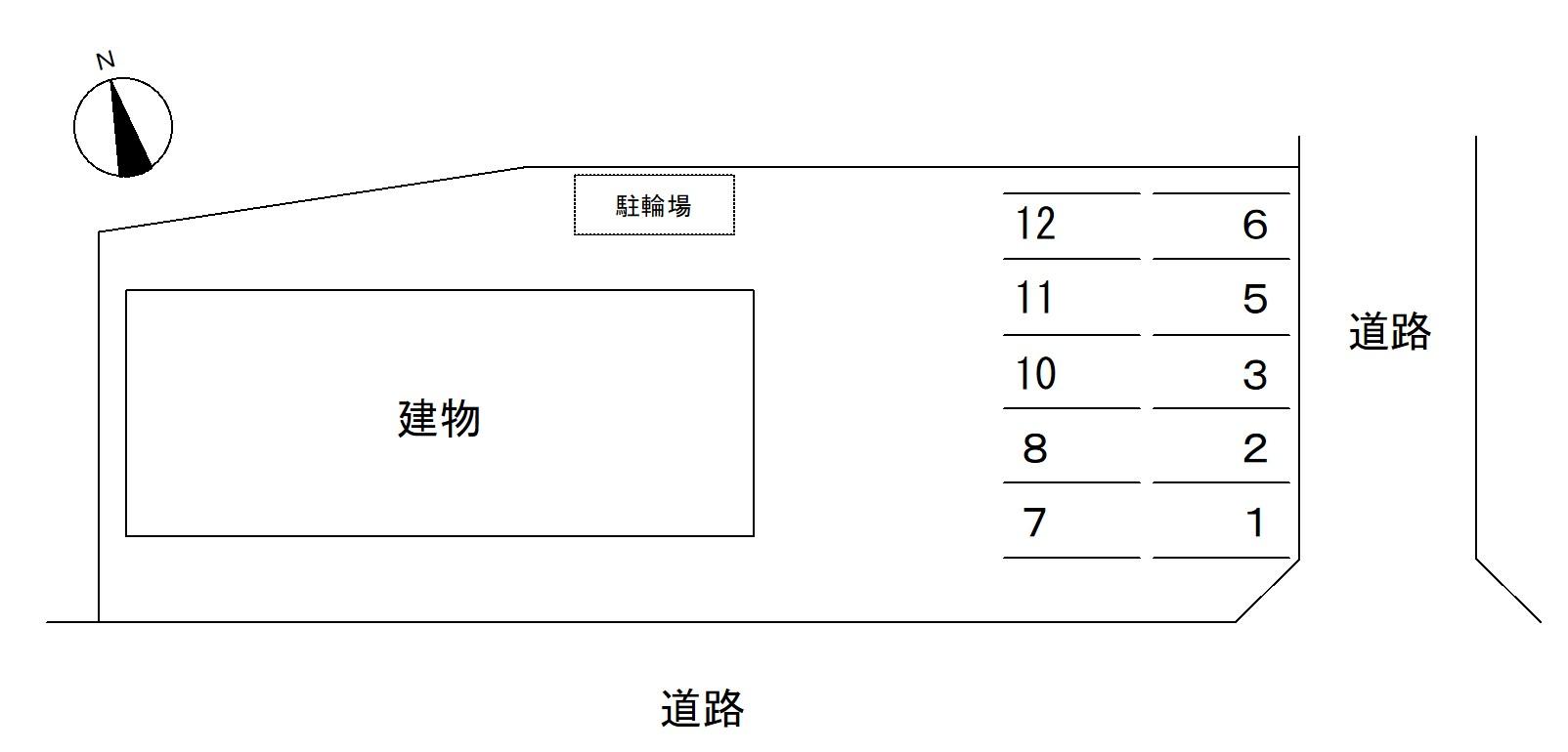 60253Sharmantの駐車配置図