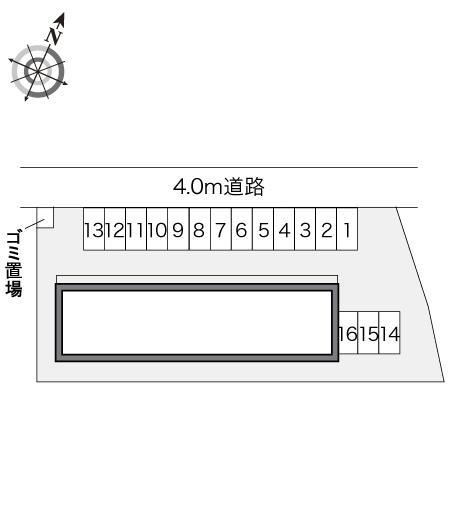 幸手南(23581)の駐車配置図