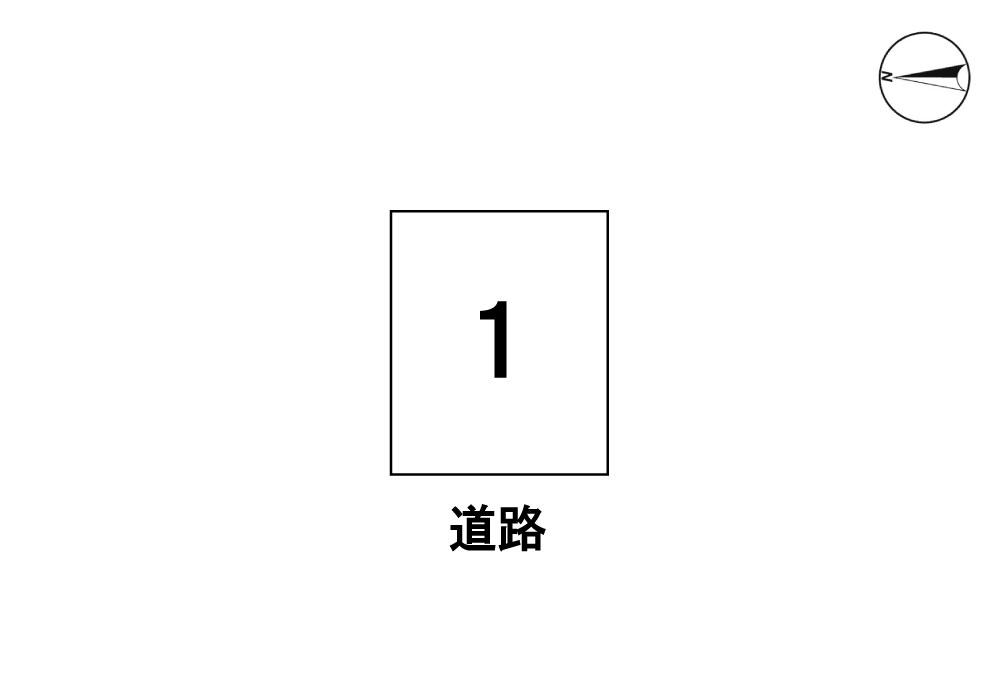 三番町3-31車庫の駐車配置図