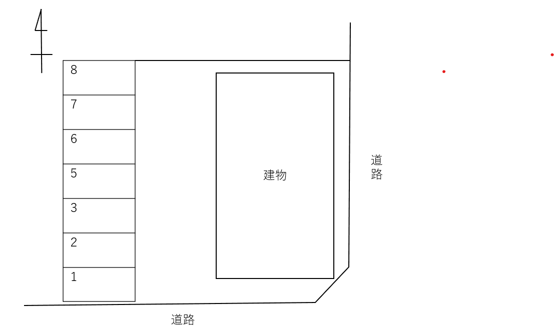 TERRAの駐車配置図